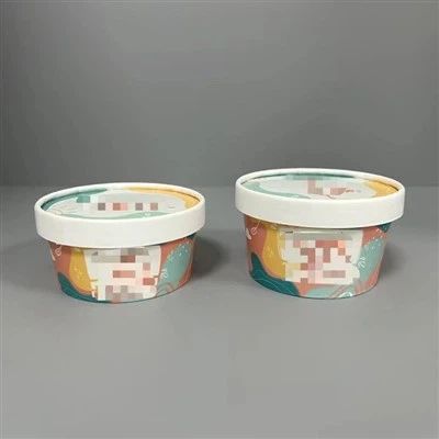 Cốc kem 6oz có nắp