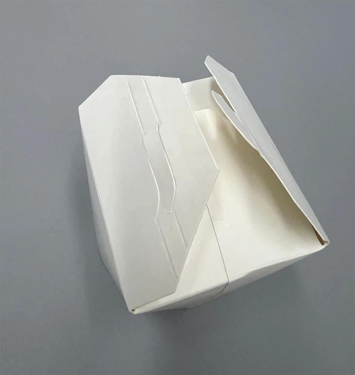 white noodle box