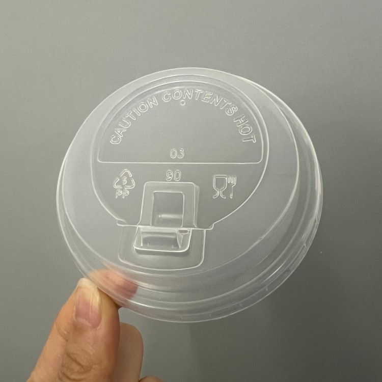 PP lid for 12oz coffee paper cup PP lid for 12oz coffee paper cup