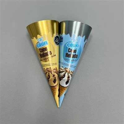 Tay áo hình nón kem in tùy chỉnh